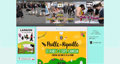 Desktop Screenshot of fetes-foires-salons-langon.fr